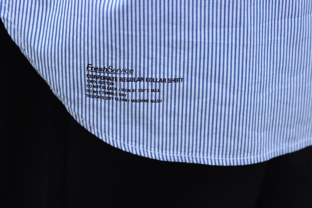 FreshService CORPORATE STRIPE REGULAR COLLAR SHIRT(FSW-22