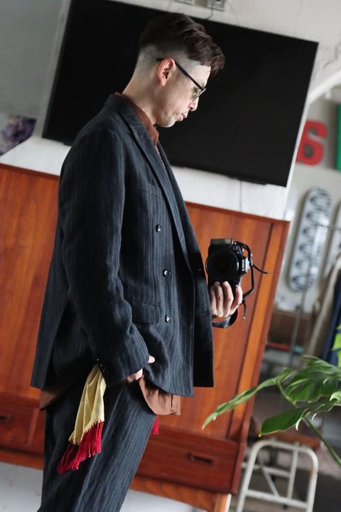 A.PRESSE BD Oxford Shirt(22SAP-02-05H)BROWN style