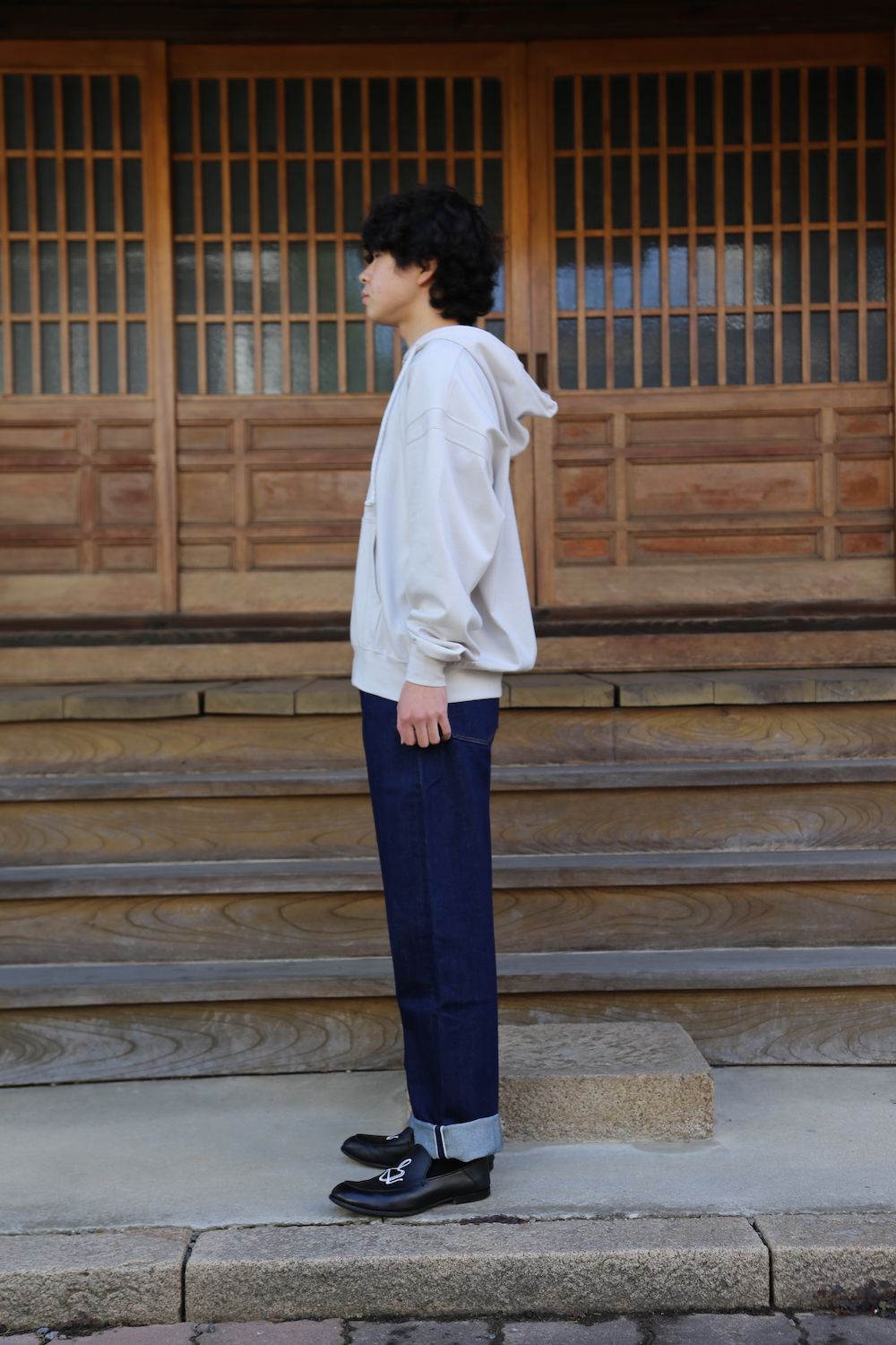 MATSUFUJI Farmers Hoodie(M211-0601) style. 2021.05.02.