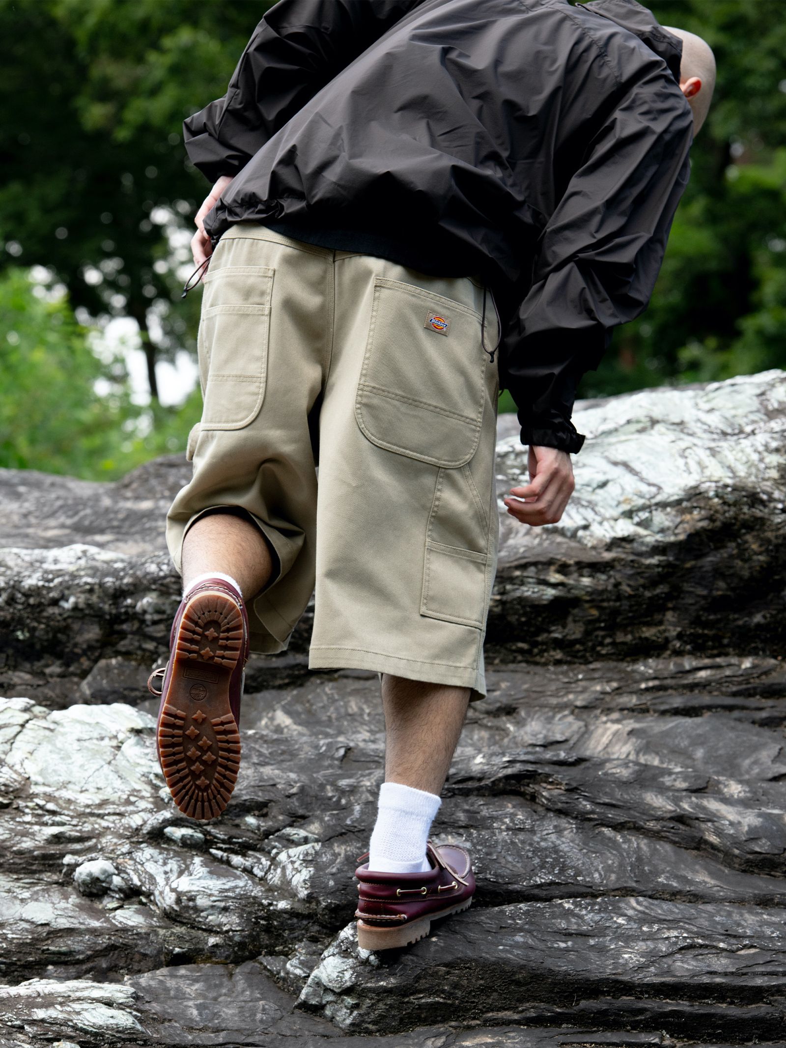 セダンオールパーパス SS25 Dickies® / Carpenter Wide Shorts(SD25S-PT09)Khaki