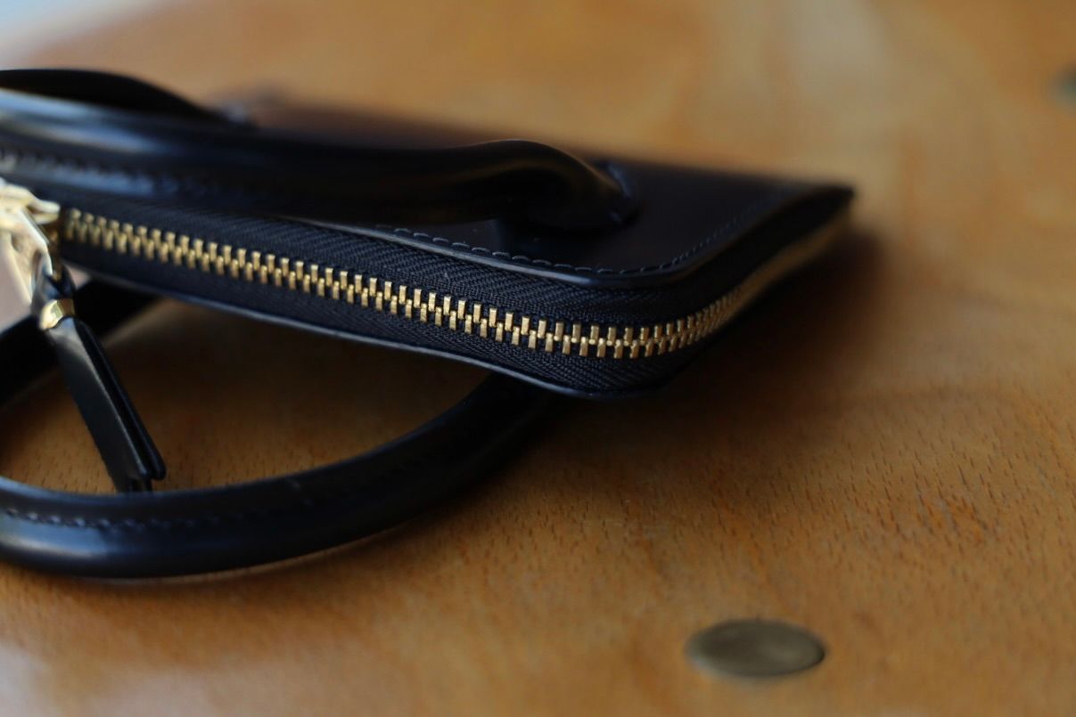 コムデギャルソン 財布 HANDELS L字型ZIP WALLET (8Z-U310-051)BLACK☆9月6日発売！