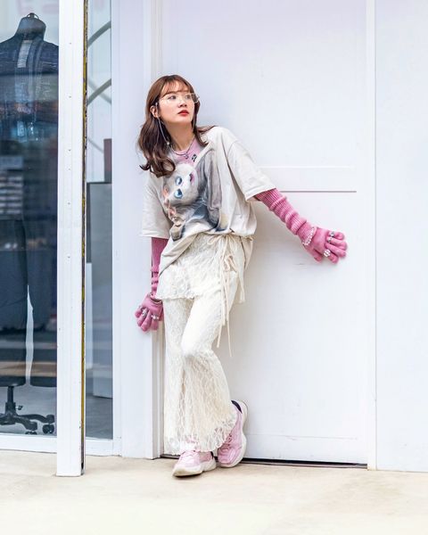 doublet 25AW 新作LONG KNIT GLOVES WITH RINGS sytle.2025.9.12