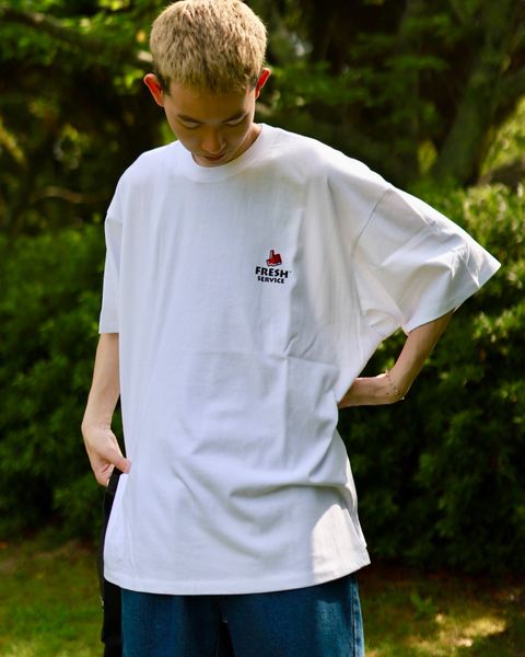 FreshService フレッシュサービス 23SS FS PRINTED TEE ”GOOD”スタイル