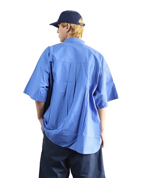 FreshService 24SS CORPORATE UNIFORM S/S SHIRT (BLUE)style 2024.3.8