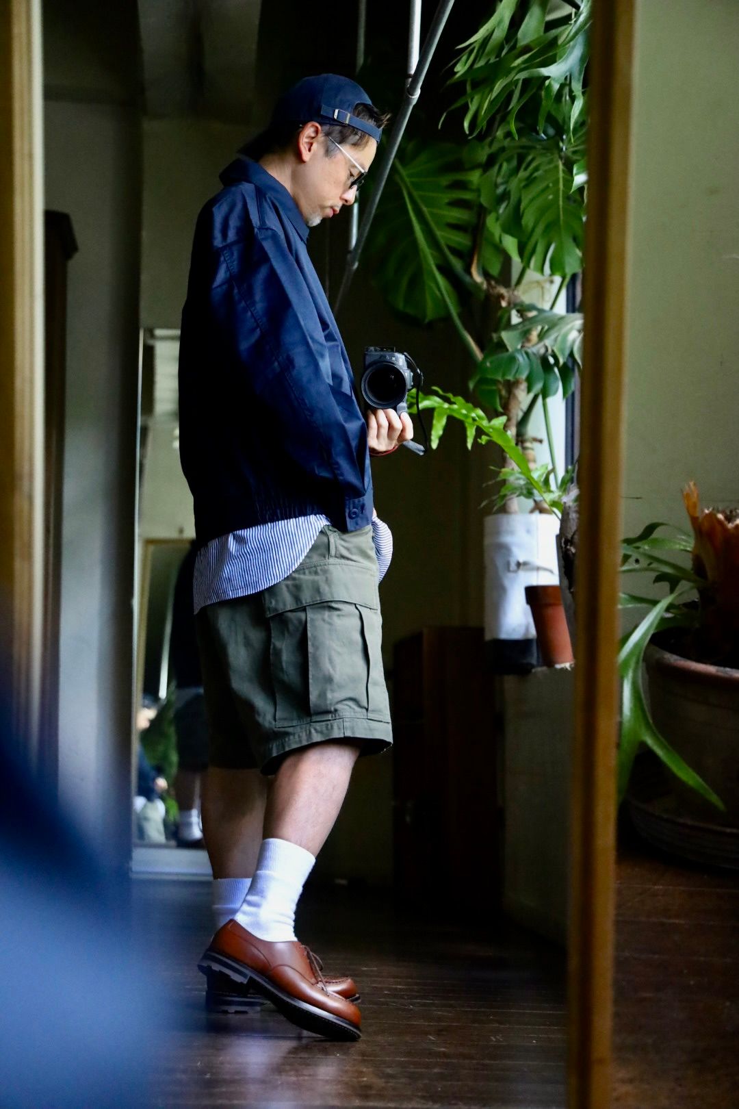 フレッシュサービス CORPORATE BLOUSON (NAVY)
