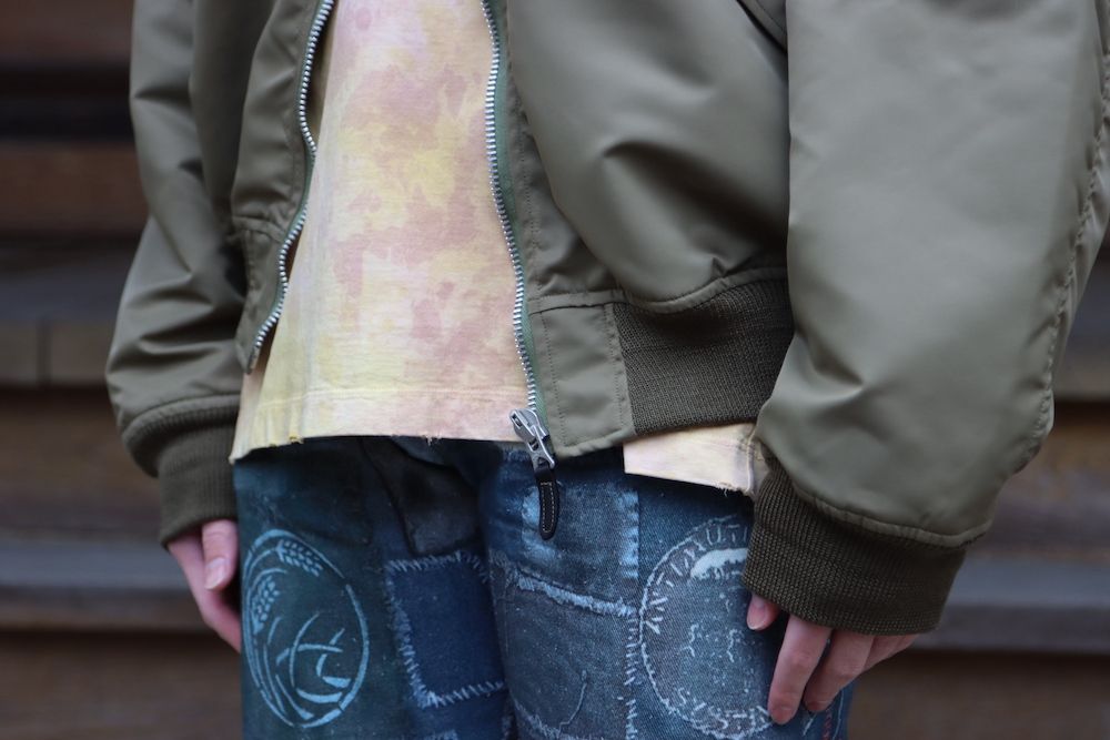 doublet VEGETABLE DYED MA-1(22SS13BL132) style.2022.1.16 doublet VEGETABLE DYED MA-1(22SS13BL132) style.2022.1.16