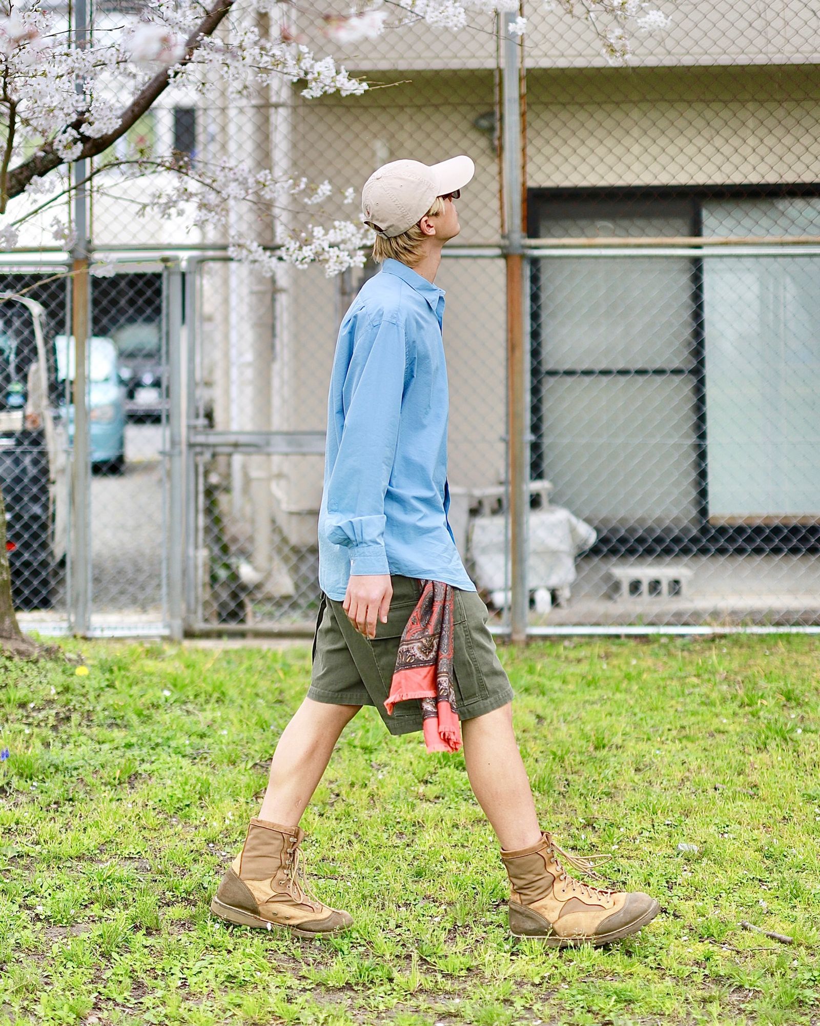 A.PRESSE 新作Regular Collar Shirtスタイル