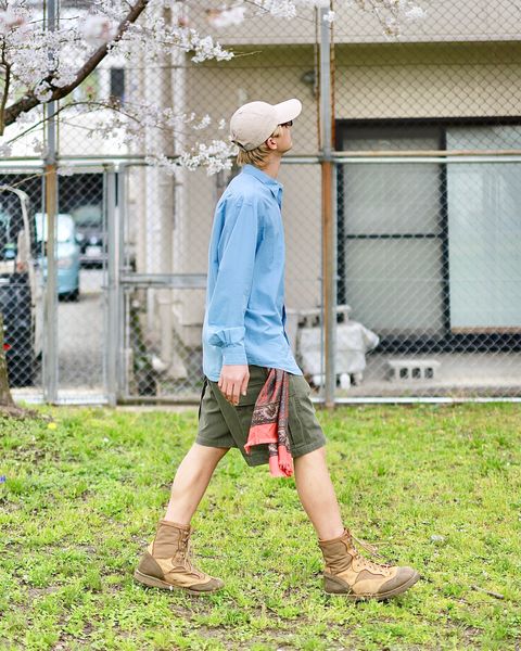 A.PRESSE 新作Regular Collar Shirtスタイル