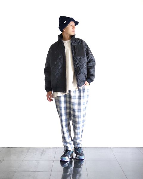 S.F.C-Stripes For Creative エスエフシー QUILTED PUFF JACKETスタイル
