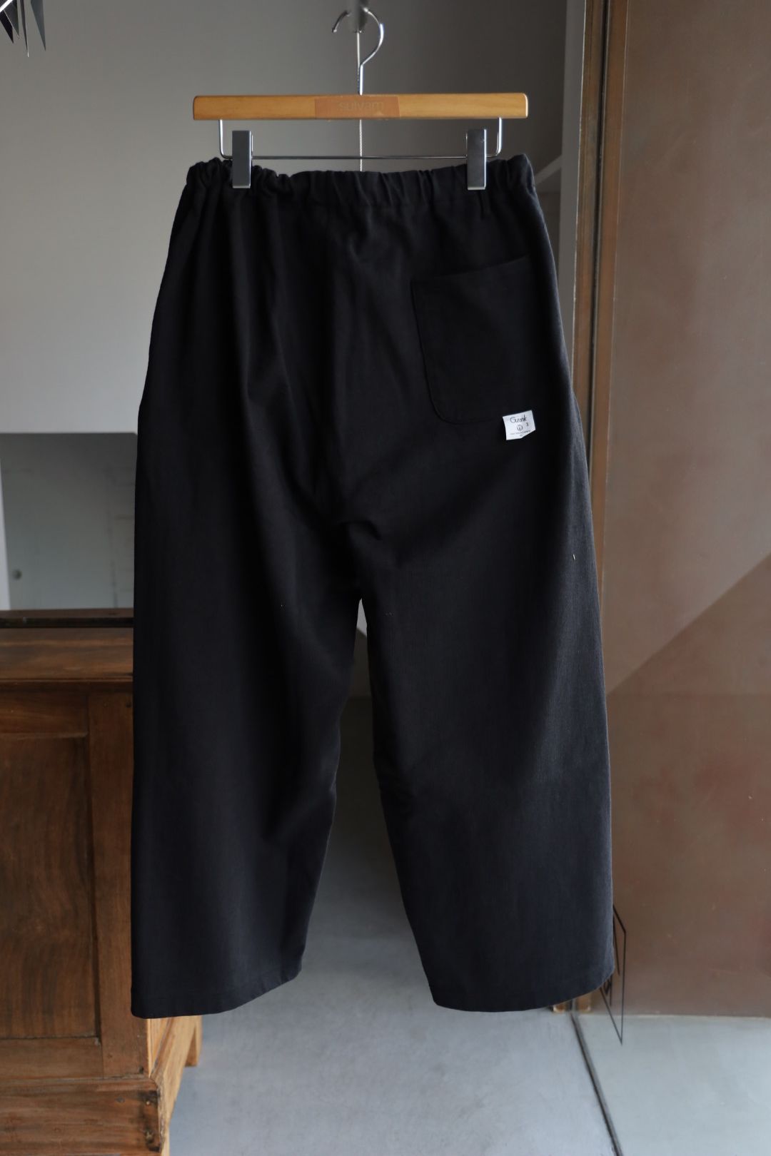 Gurank 25FW Loop wheel HT pants (2560S)BLACK☆新作発売！
