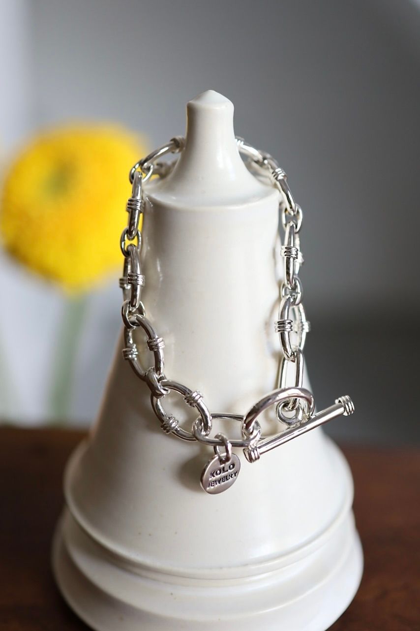 XOLO JEWELRY ショロジュエリー / Tuba Link ブレスレット-12mm-(XOB018)SILVER925☆8月15日(土)発売！