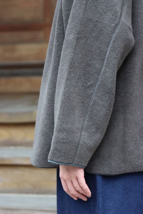 Graphpaper Wool Boa Liner Blouson(GM213-70207) style.2021.9.13.