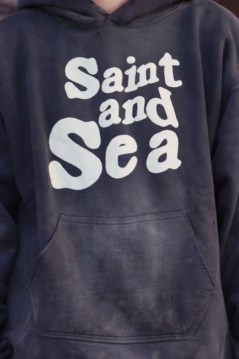 セントマイケル×WIND AND SEA HOODIE(SM-A21-0000-066) style.2021.9.24.