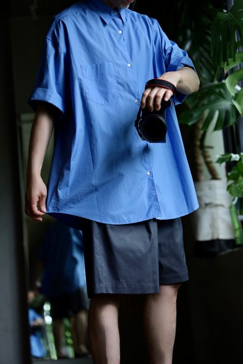 Graphpaper Solotex Twill Slim Waisted Chef Shortsスタイル2024.5.31.