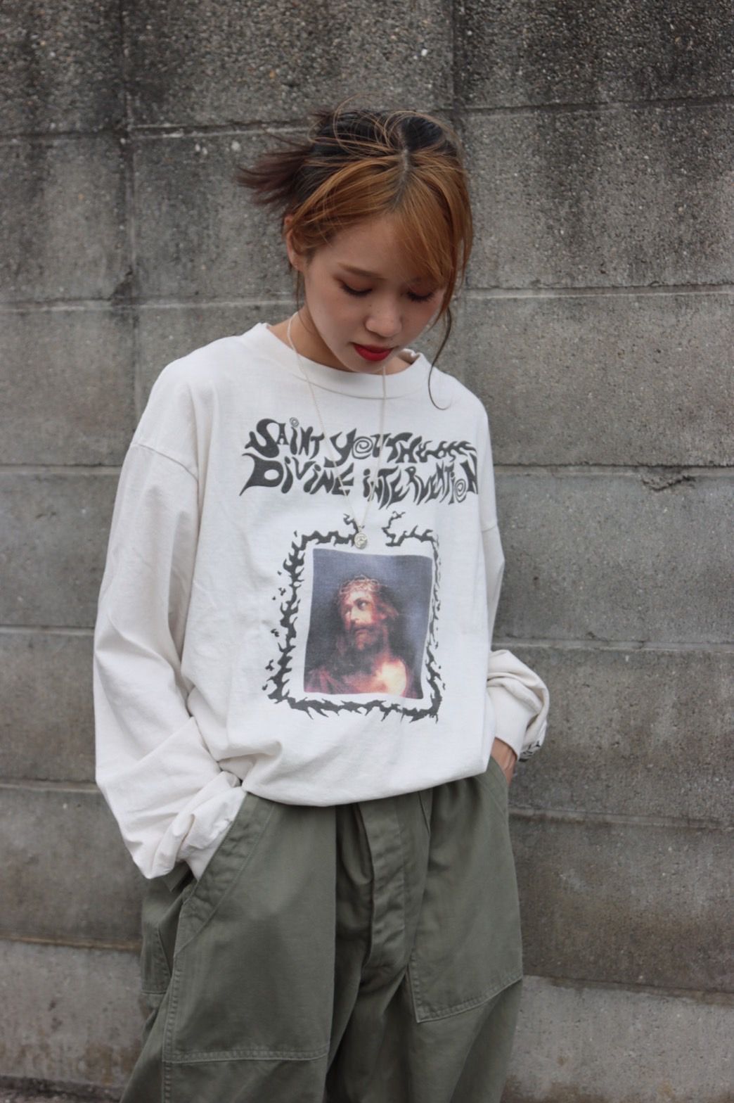 Saint Mxxxxxxxセントマイケル 22AW LS TEE Lサイズ-