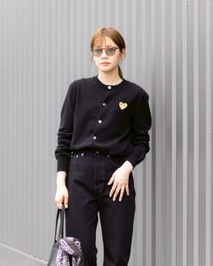 PLAY COMME des GARCONS ★ ROUND NECK CARDIGAN style.2025.5.17