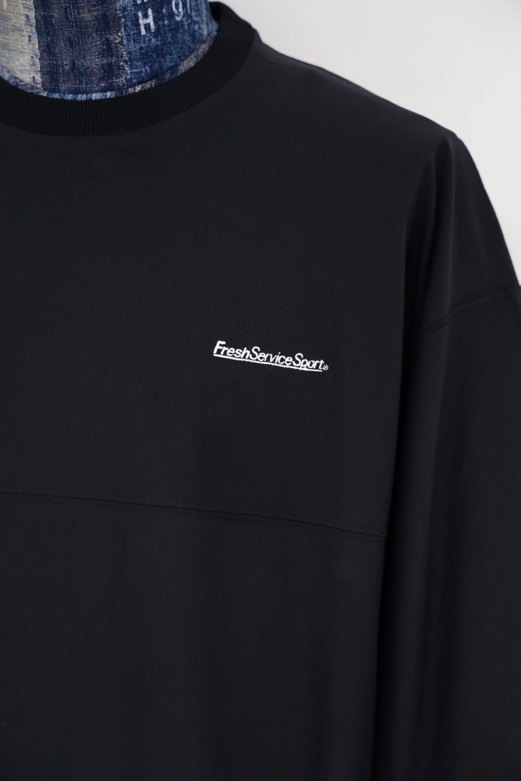 フレッシュサービス  ACTIVE DRY MESH PULLOVER(FSC263-70163)BLACK☆7月18日(土)新作発売！