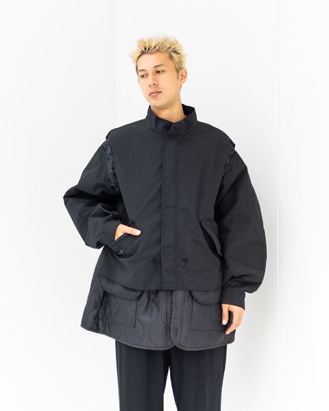 ヨーク 25FW Connected Military Blouson(YK25FW01023B)BLACK☆9月20日(土)発売！