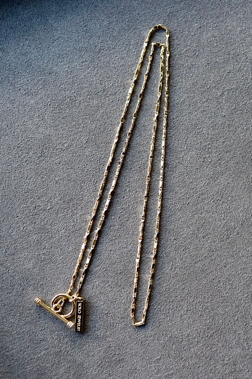 XOLO JEWELRY ネックレス / Brilliant Link Necklace -2mm-(XON58-50-G)★11月15日(土)発売！
