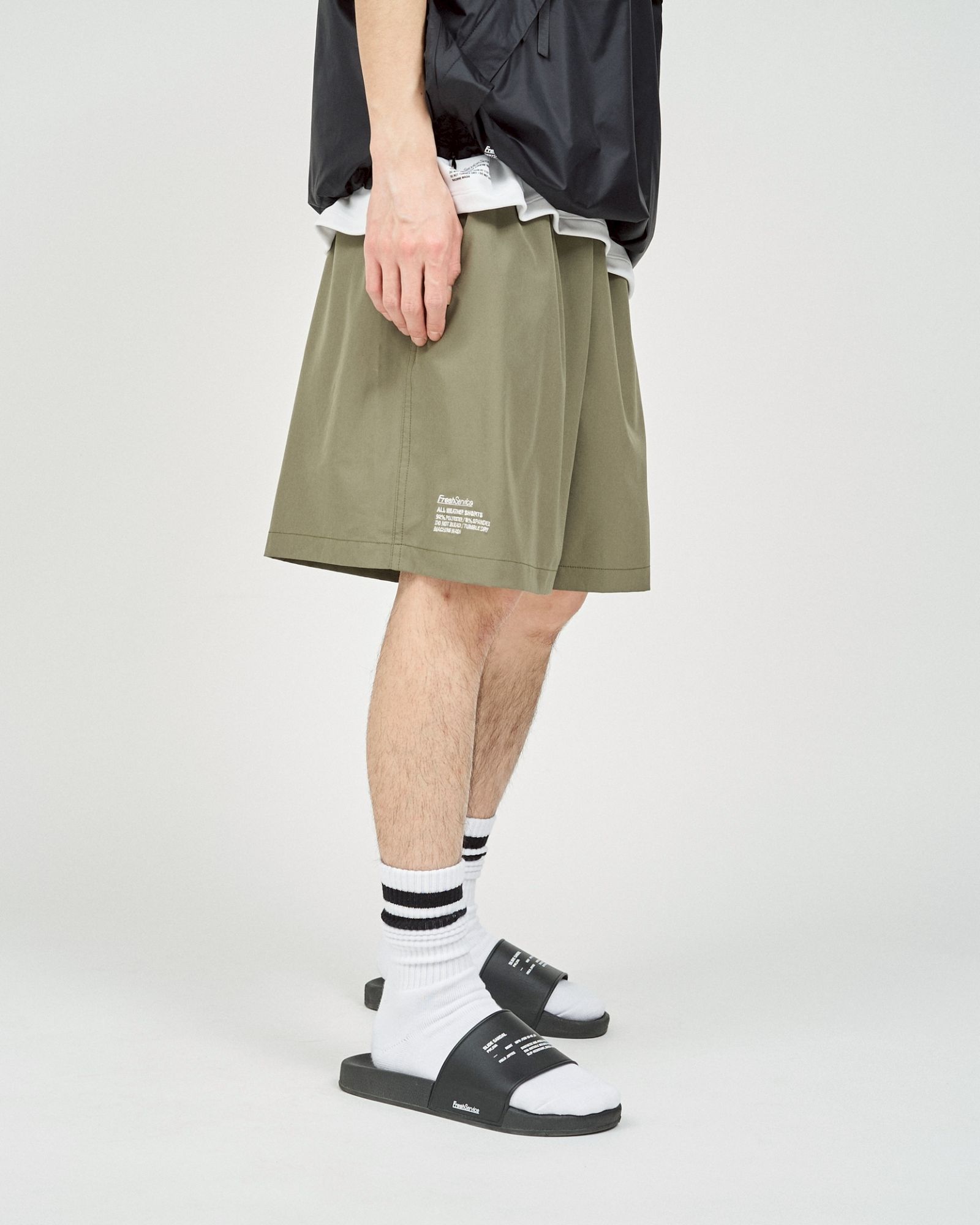 FreshService - フレッシュサービス ALL WEATHER SHORTS (KHAKI
