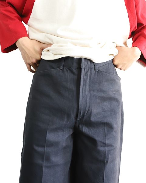 blurhms 24SS 新作Co/Silk Nep Baseball Raglan Tee &12.9oz Denim Slacks style 2024.3.2