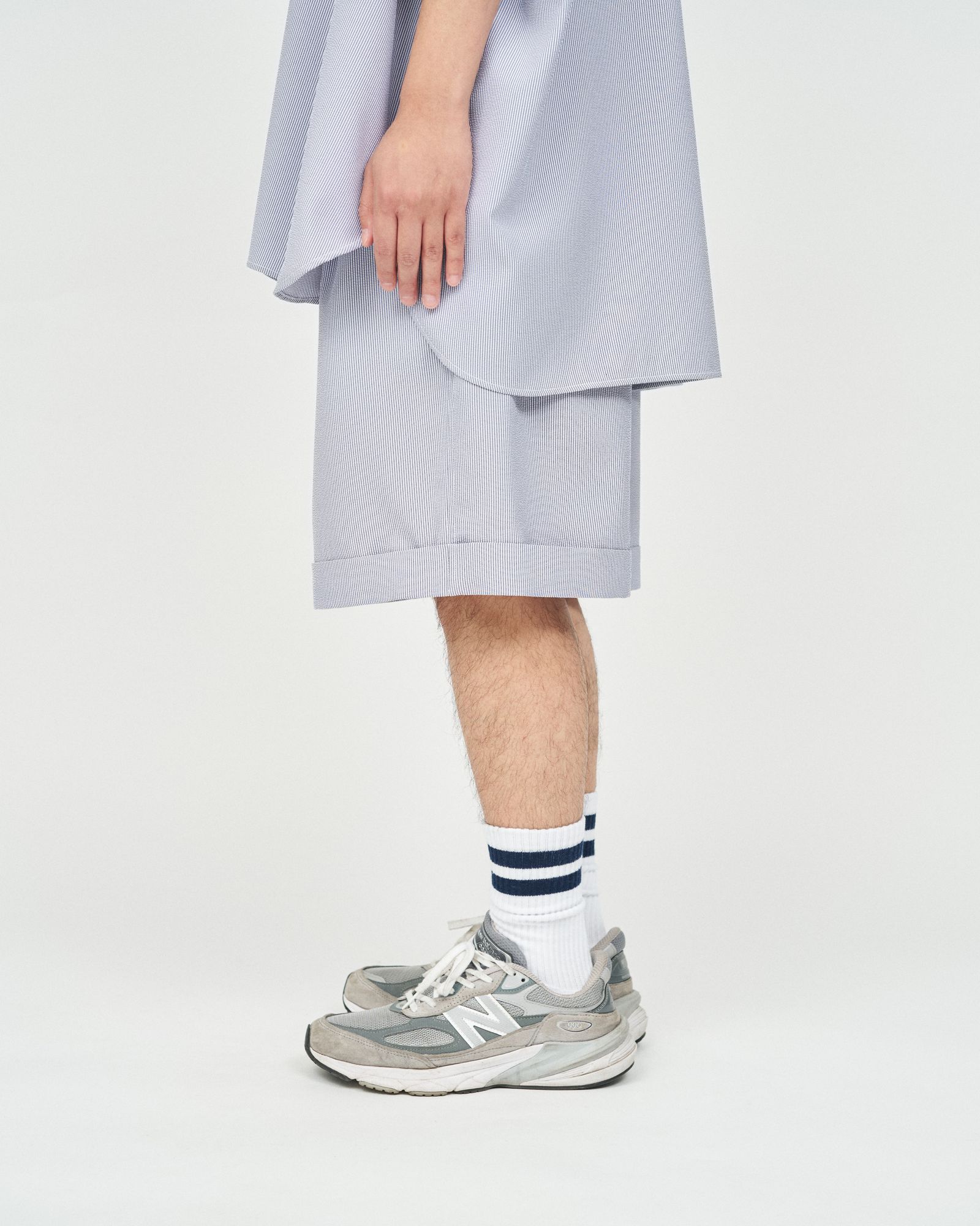 フレッシュサービス SEERSUCKER EASY SHORTS (FSC252-40044)BLUE