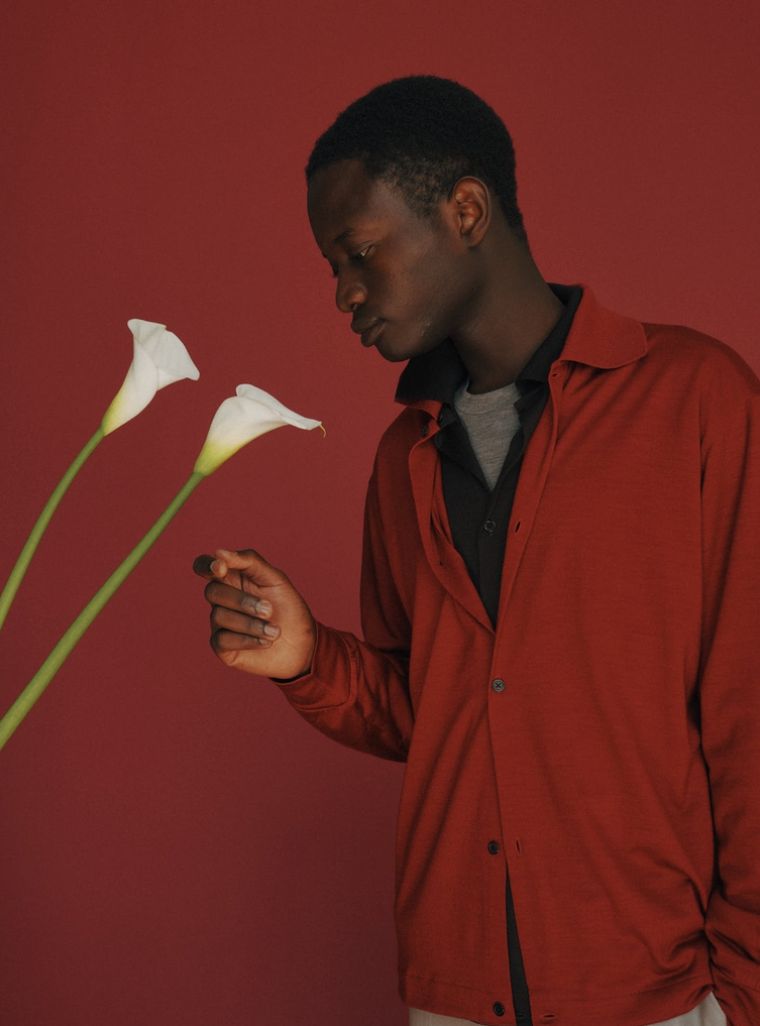 マーカ 26AW SHIRT CARDIGAN(M26C15CS01C)RED☆新作発売！