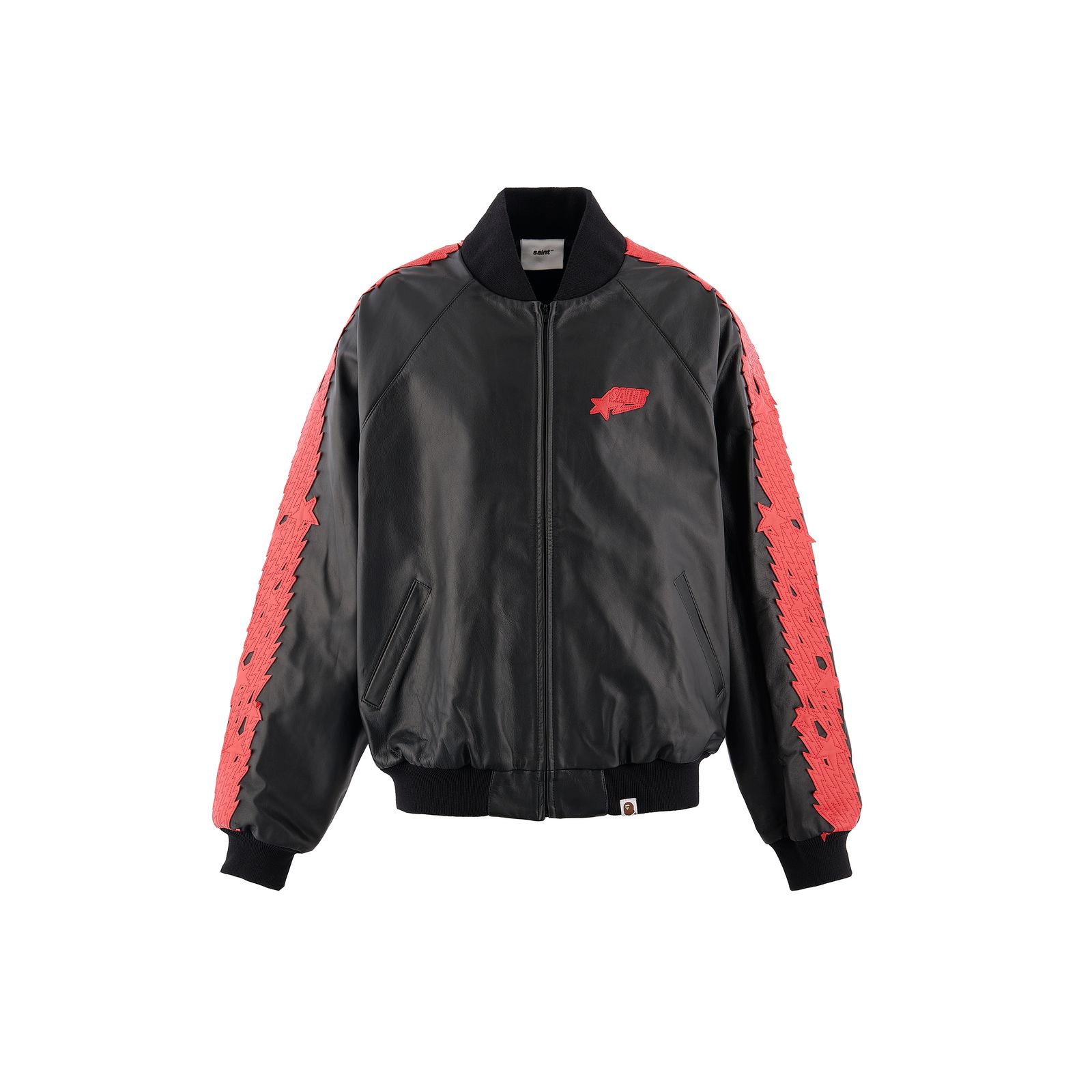 セントマイケル 26AW BAPE_TRACK JACKET(SM-MK8-0000-C53) BLACK☆9月19日(土)発売！