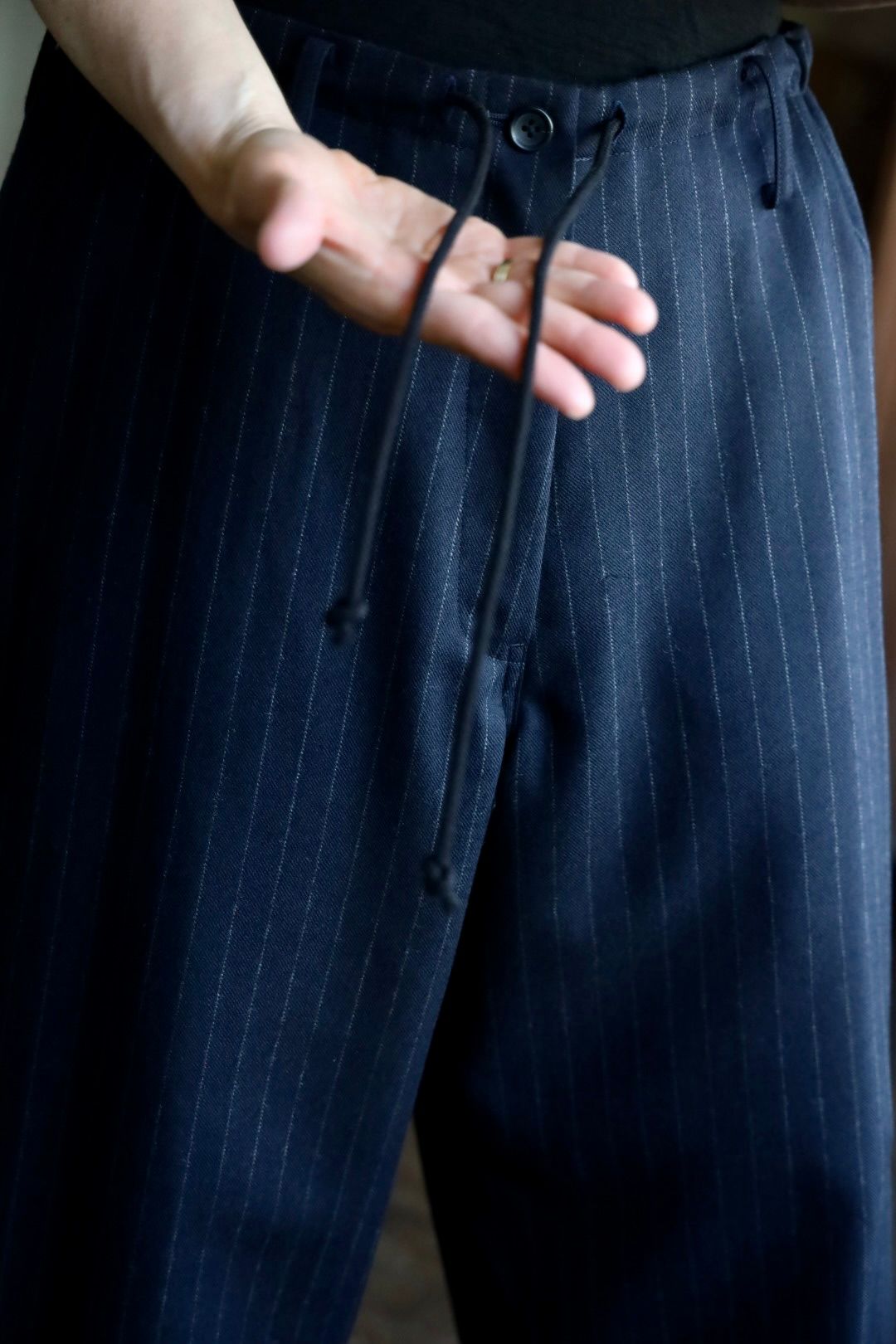 ワイズフォーメンY's for men 25AW STRIPED SERGE PAINTER PANTS (ML-P01-107)NAVY☆6月6日(金)新作発売！
