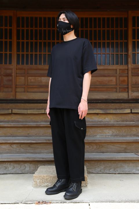 yohji yamamoto Y-ホック付きPフラノ PANTS(HX-P32-118) style.2021.7.11