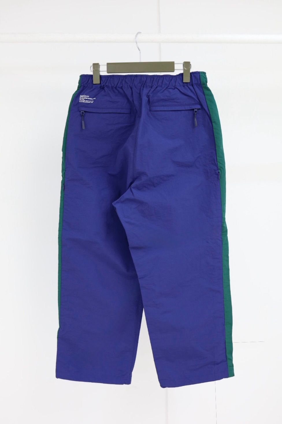フレッシュサービス NYLON CANVAS SAILING PANTS (FSC261-40255)BLUE x GREEN
