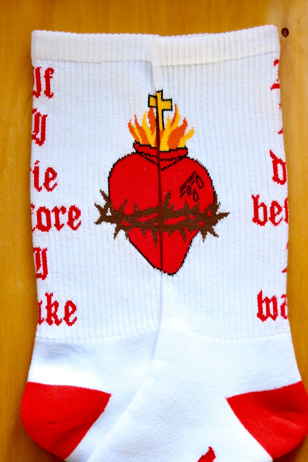 SAINT M×××××× - セントマイケル 23AW SOCKS HEART(SM-S23-0000-104 