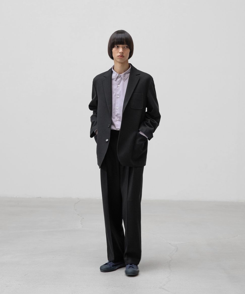 ANOTHER OFFICEアナザーオフィス Santiago Cashmere Sports Jacket(AOEFJK008)Black☆10月10日(金)新作発売！