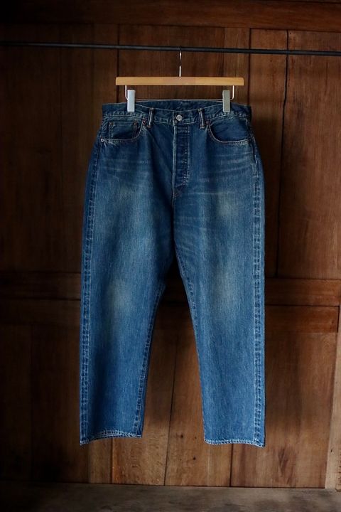 アプレッセ24SSデニムパンツ Washed Denim Wide Pants(24SAP-04-06H)INDIGO