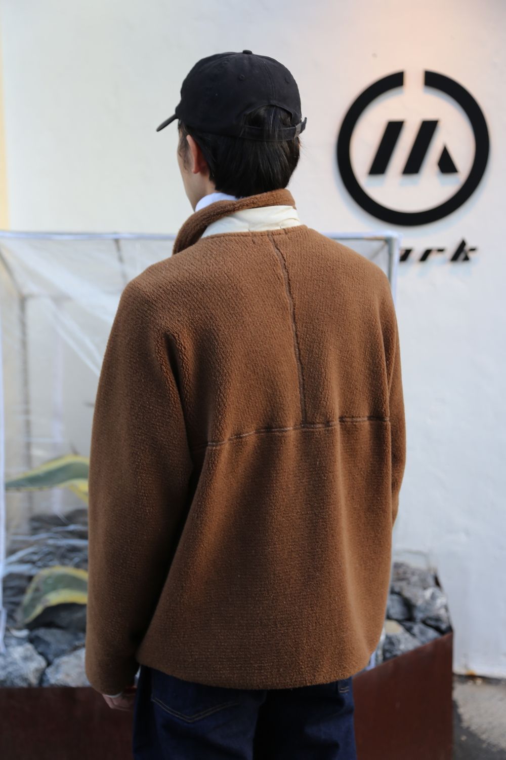 Graphpaper Wool Boa Zip-Up Blouson Style.2020.12.28.