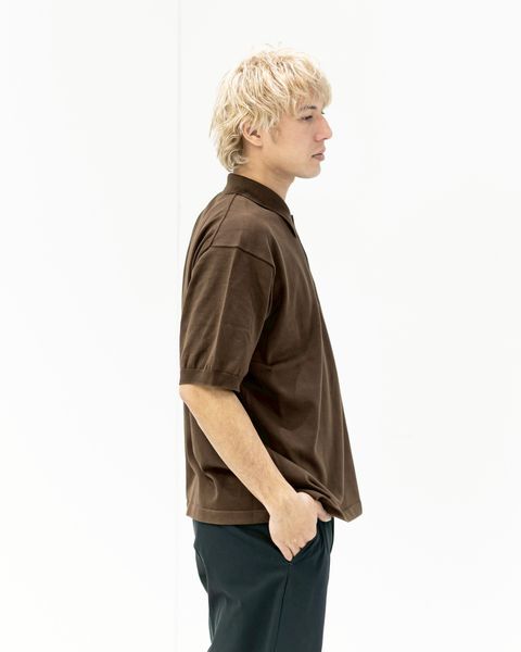 A.PRESSE Cotton Knit S/S Polo Shir 3月7日(土)新作発売！