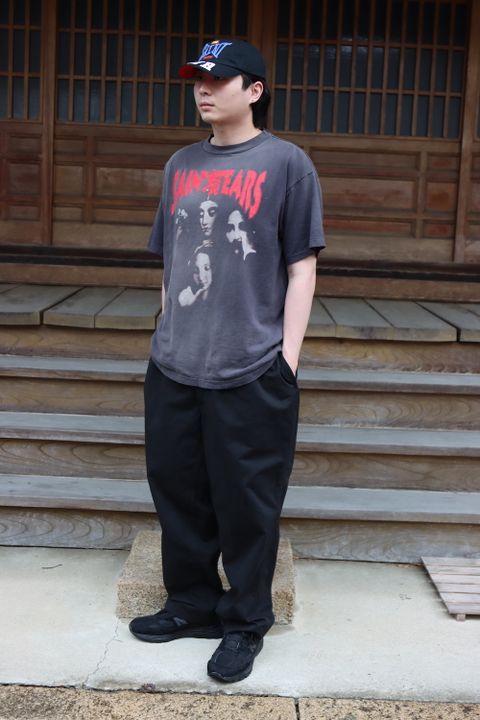 ©SAINT M×××××× DENIM TEARS FACES TEE style.2022.4.26