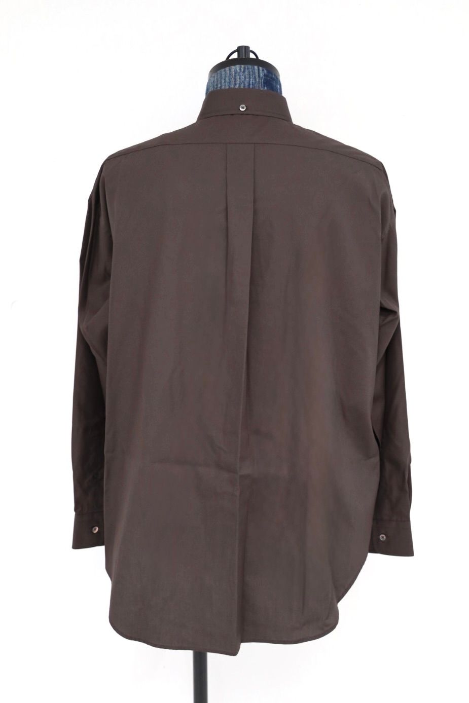 グラフペーパー Easy Care Poplin L/S B.D Box Shirt(GM263-50619)BROWN☆7月11日(土)発売！