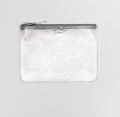 コムデギャルソン 財布 SNAKE TRANSPARENT ZIP POUCH(大)(8Z-T510-051)☆6月28日(日)発売！