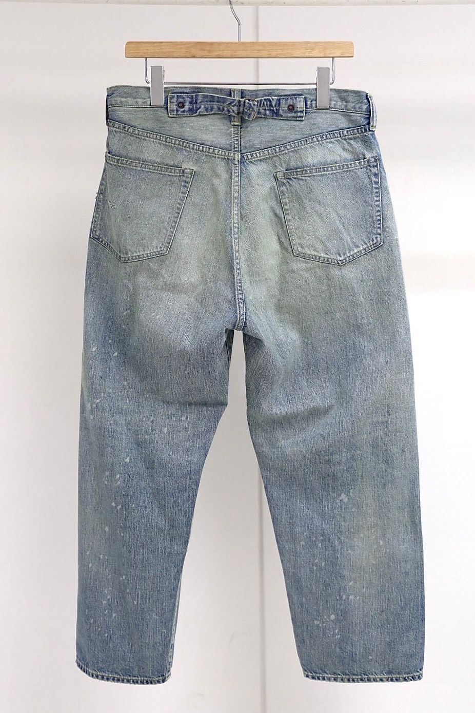 アプレッセ 2026 STYLE2 No.37 Washed Wide Denim Pants(26AAP-04-22)BLEACH☆6月20日(土)発売！