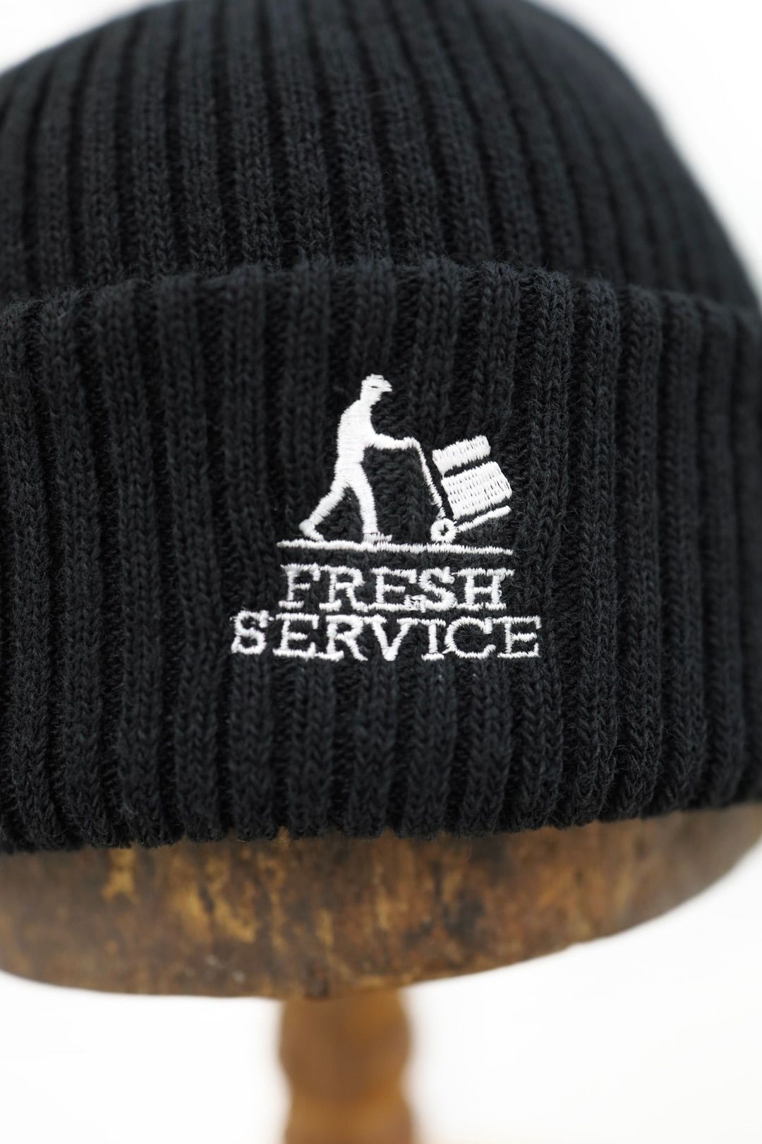 フレッシュサービスTHERMAL RIB KNIT WATCH CAP(FSP254-90069)BLACK☆11月15日(土)発売！