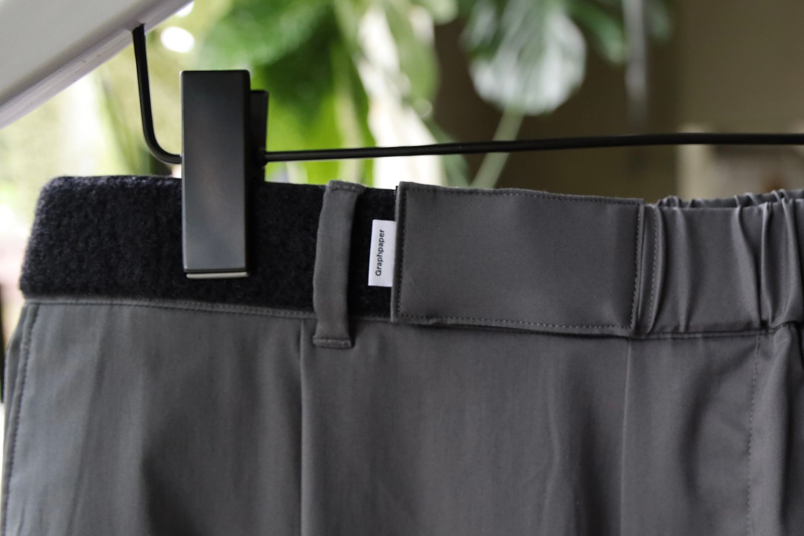 グラフペーパー ワイドシェフパンツ Solotex Twill Wide Chef Pants(GRAY)