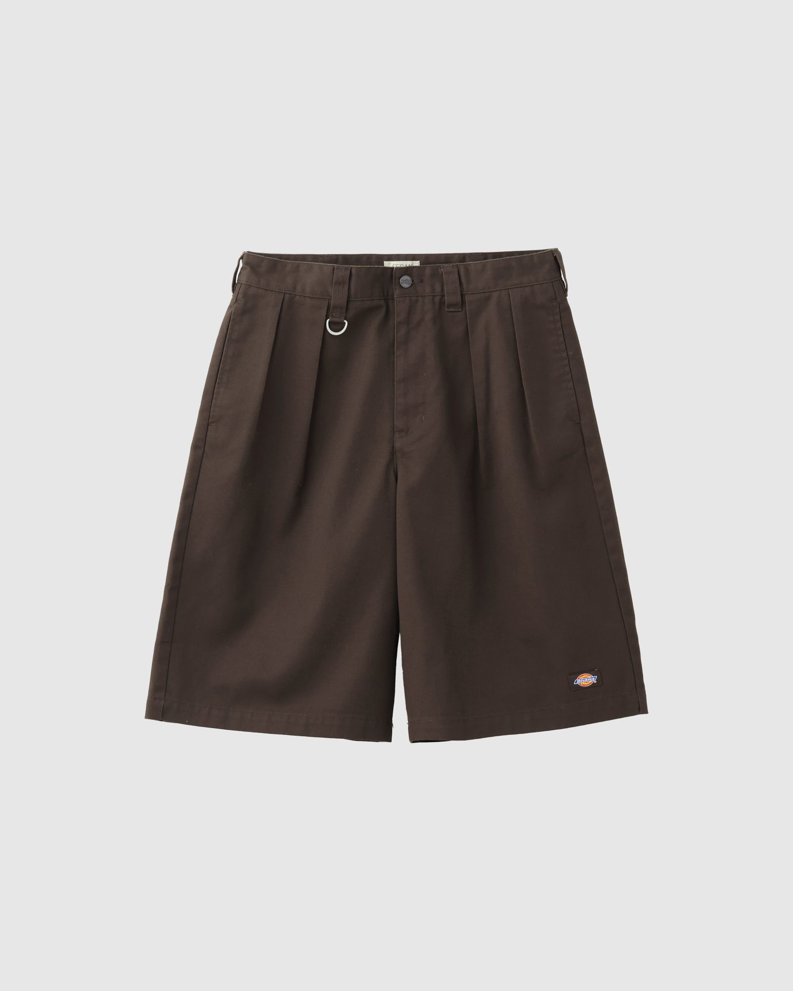 セダンオールパーパス 26SS Dickies / Tuck Wide Shorts(SD26S-PT07)DARK BROWN☆4月18日(土)新作発売！