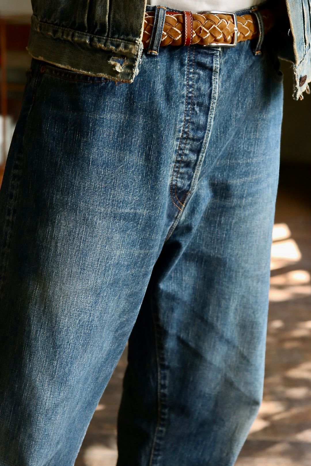 A.PRESSE - アプレッセ22FWデニム Washed Denim Wide Pants(22AAP-04 