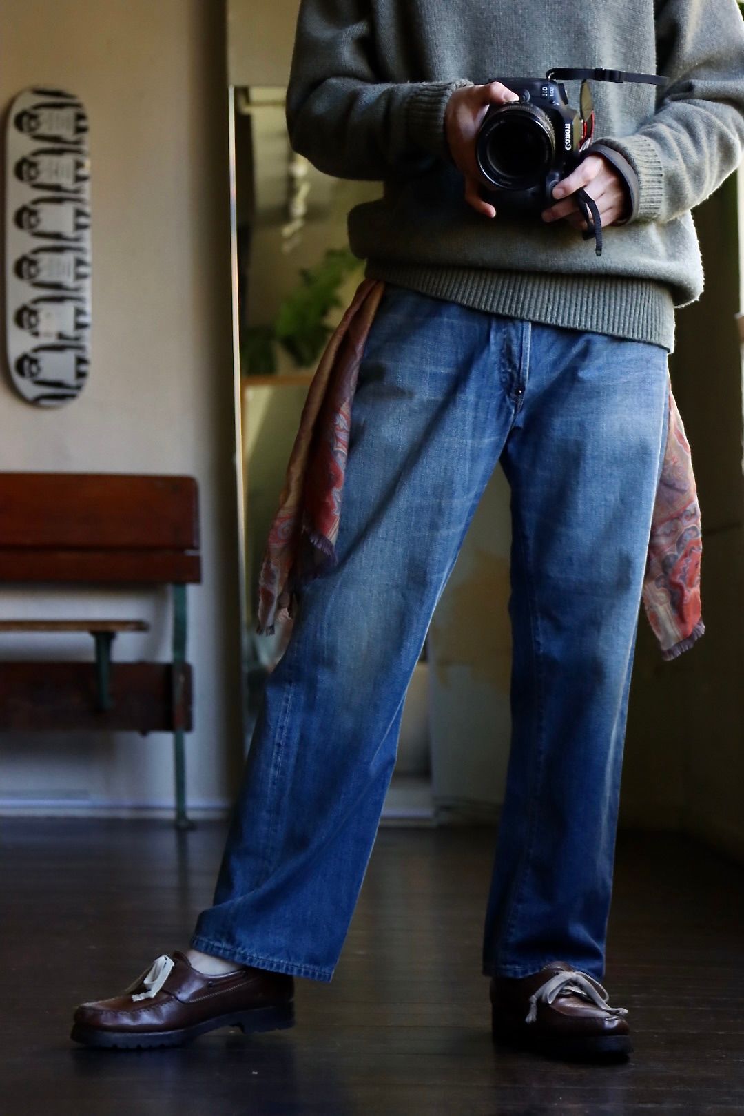 A.PRESSE - アプレッセ 23Style No.2 Washed Denim Pants(23SAP