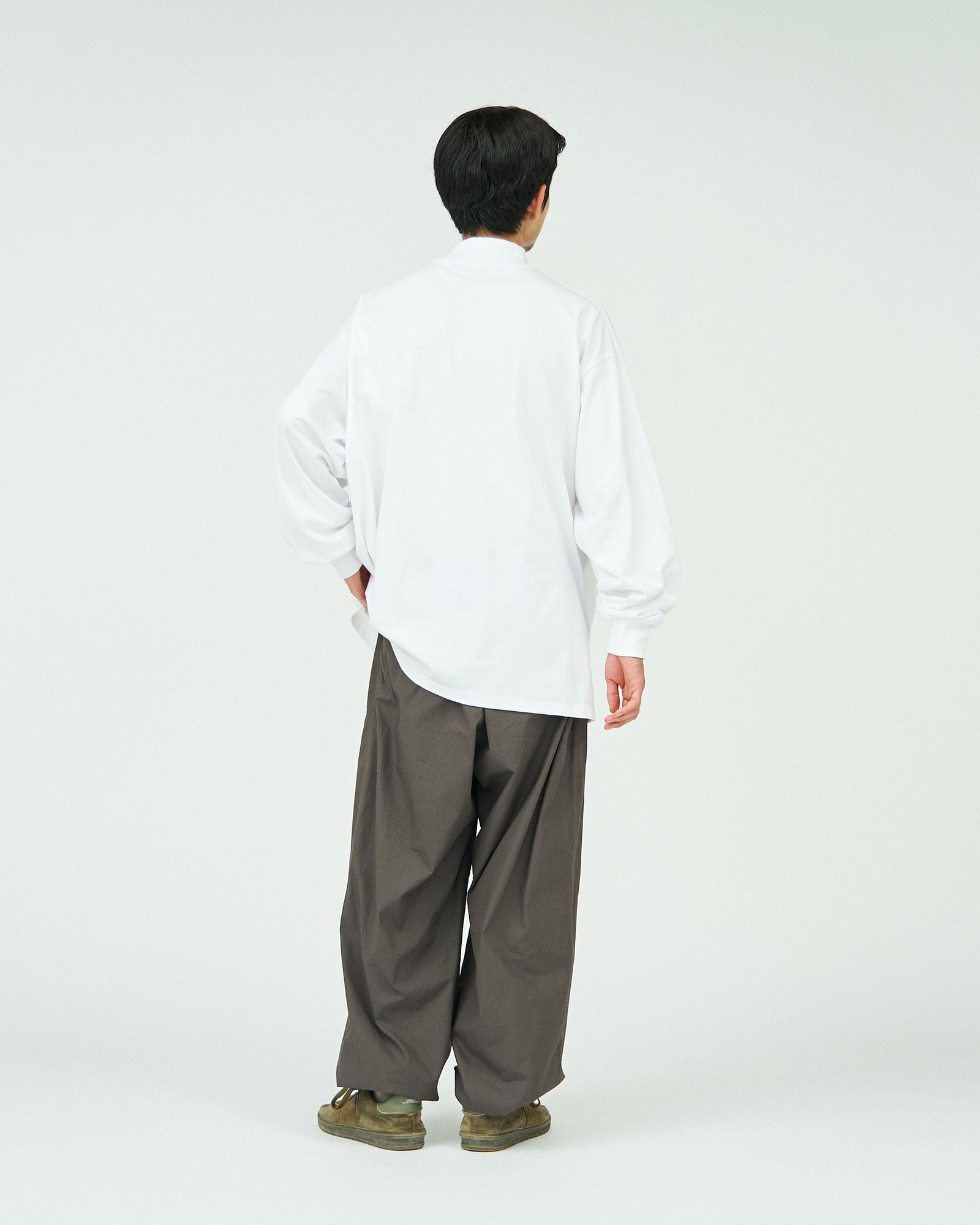 未使用 フレッシュサービス モックネック スウェット M ホワイト FreshService - フレッシュサービス 2-PACK CORPORATE L/S MOCK