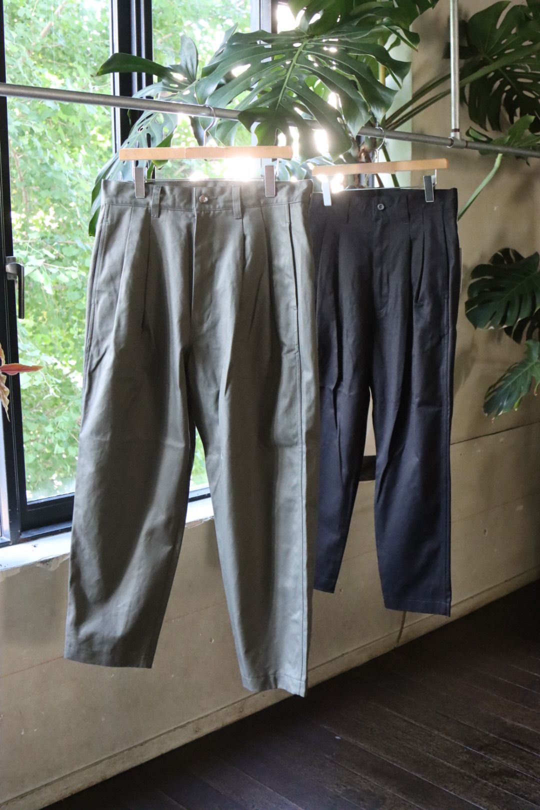 is-ness - イズネス23AW ワイドチノパンツ WIDE CHINO PANTS(16PT02T02