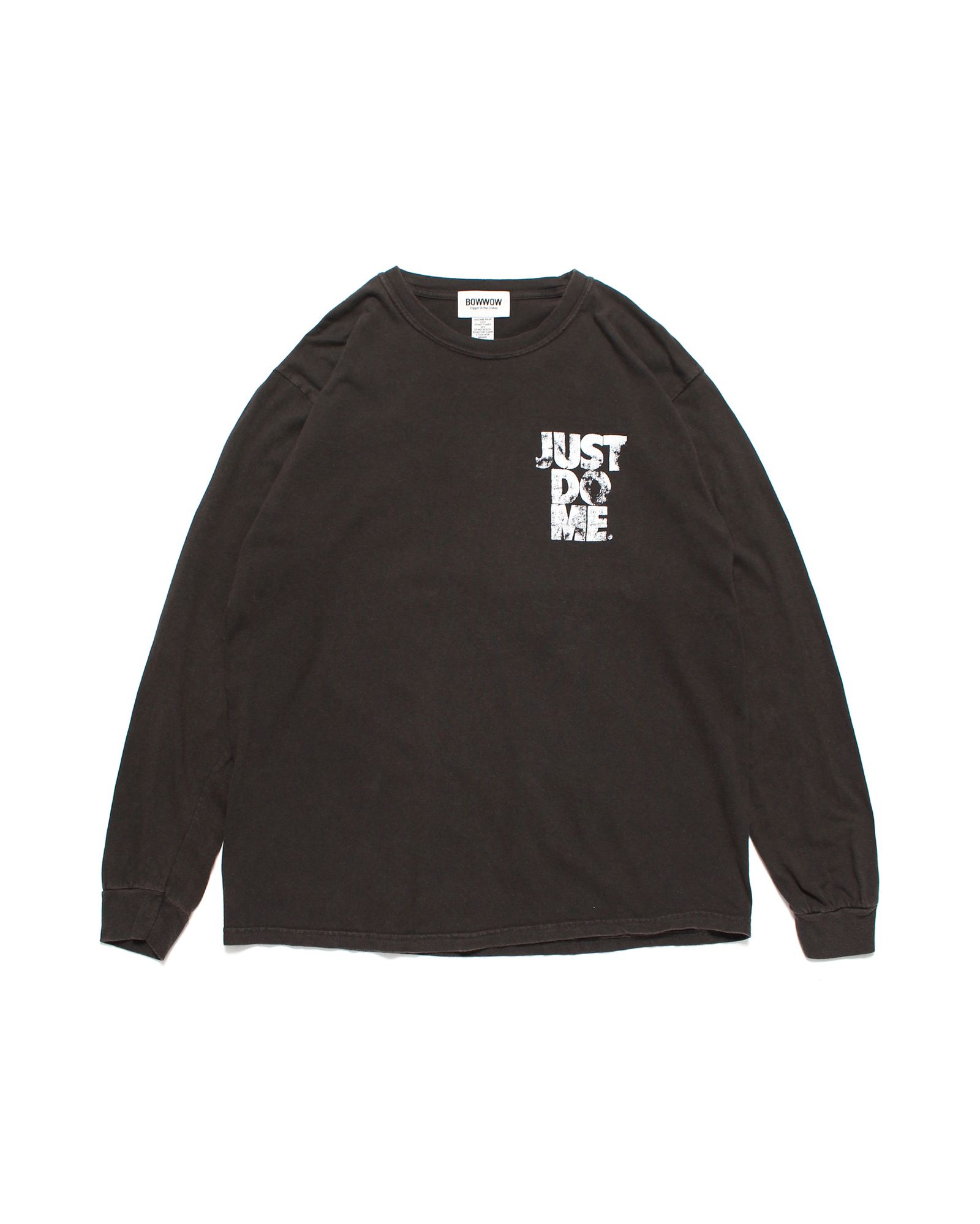 BOW WOW 26 New Year Release Items バウワウ  JUST DO ME LS AGED(BW261-JDML) BLACK☆1月2日11:00発売！