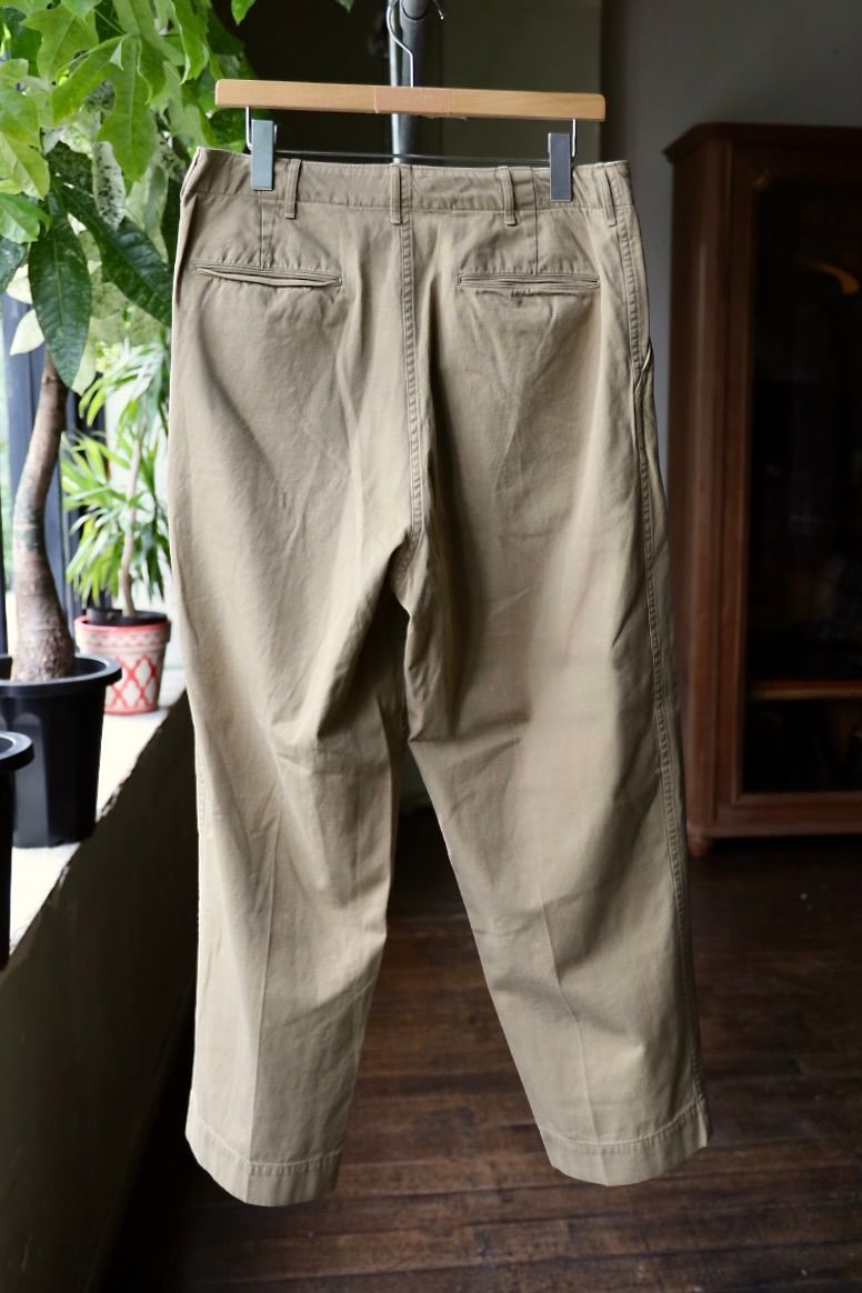 アプレッセ 2025 STYLE2 Vintage Chino Trousers(25AAP-04-29)BEIGE☆9月13日(土)発売！