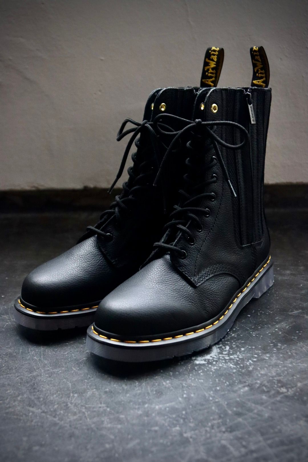 ヨウジヤマモト入手困難 YOHJIYAMAMOTO × Dr.Martens コンバットブーツ ...